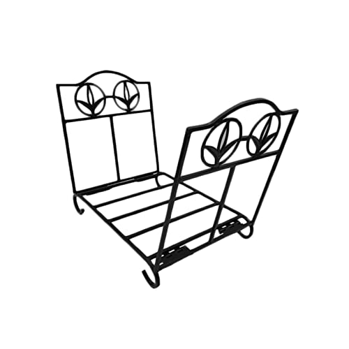 WOTZOV Portalegna da ardere, Legna da ardere, Accessori per caminetti, Portautensili, Portalegna, Pozzo della fornace, Terrazza, Interno ed Esterno, Deposito Legna, Portalegna i