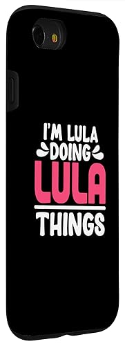 Image of Personalized First Name I'm Lula Doing Lula Things Case for iPhone SE (2020) / 7 / 8