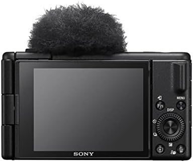 Sony Vlog Camera ZV-1 II | Digital camera (Vari-angle screen for vlogging, wide angle zoom lens, 4K video, multi-directional microphone) Black