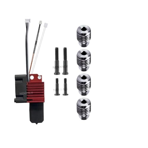 Boquilla de latón endurecido de 0.4mm con ventilador para hotend Bambu P1P P1S X1C