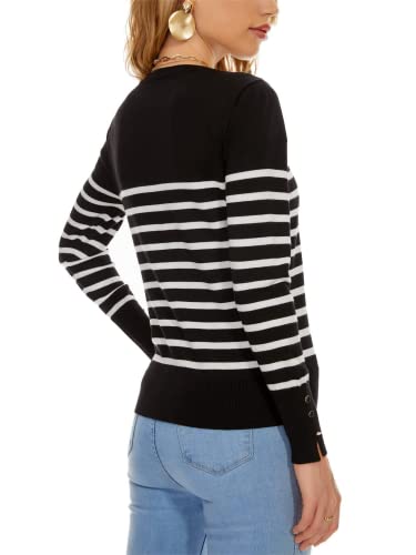 Image of Spicy Sandia Womens Cardigan Sweaters Lightweight Button Up Crewneck Dressy Casual Trendy Spring Sweater Jackets