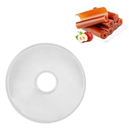Silikon Runde Dörrautomat Dörr Dörr Dörrgerät Wasserschale Dörrblätter Auslaufsicheres Dörrblatt aus Silikon für Nesco für FD660 Fruchttrockner Dörrgerät Wasserschale (Transparent) – Bild 6