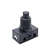 Produktbild Einbau-Druckschalter 1-pol. 250V 2A Schwarz ISO-Feingewinde M10x1 Einpoliger Druckschalter AN/AUS