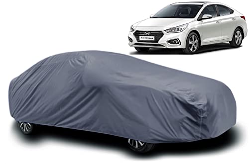 Image of Verna Car Cover - Waterproof Body Protection with Triple Stitched Elastic (Grey Look)