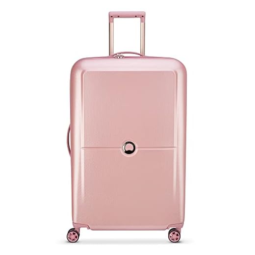 DELSEY PARIS Maleta rígida grande, 75 x 48 x 29 cm, 90 litros, XL, Peonía