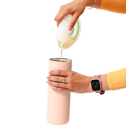 Willow - Portable Breastmilk Cooler - Keeps Breast Milk Cold for 24 Hours - Stainless Steel - Insulated - Reuseable - Breastfeeding Essentials - Storage Container w/Gel Ice Pack - Pink - 16oz - image 3
