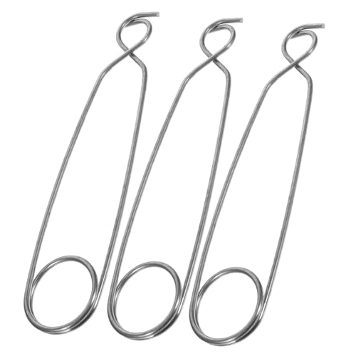 Kisangel 3 Juegos Expansor De Boca De Bobinas De Pesca Botella De Agua con Pajita Anzuelos De Pesca Cajas De Aparejos De Pesca Pinzas para Espinas De Pescado Marcador 3 Piezas * 3