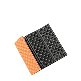 Honeycomb Massage Mat - Foldable XPE Cushion for Outdoor Hiking, Camping, and Training -Picnic Sitting Pad(Orange)