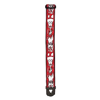 Planet Waves 50PLJS02 Planet Lock Sangle de guitare Joe Satriani Up In Flames - Les Beatles, Paul McCartney, John Lennon, RIngo Starr, George Harrison Planet Waves 50PLJS02 Planet Lock Sangle de guitare Joe Satriani Up In Flames – Image 3