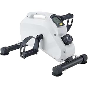 Pedal Peddler Exerciser Stationair Draagbaar – Sitdown Ligfiets Apparatuur, Onder Bureau Mini Elliptische Fiets Machine, Onder Bureau Mini Hometrainer Stationaire Cyclus