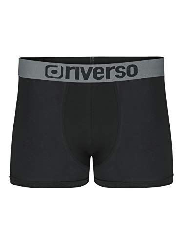 riverso Herren Boxershorts RIVJames 5er Pack Basic Boxer Retro Trunks Organic Cotton Bio 95% Baumwolle, Größe:S, Farbe:Farbmix (P2) – Ansicht 2