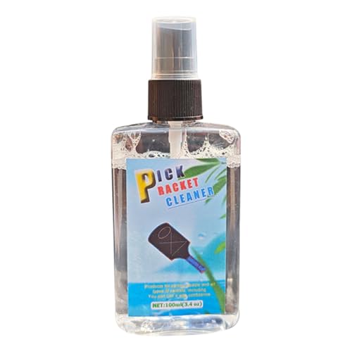 KQFCAZRE ピクルボールラケットクリーナー100ml 卓球ラケット対応清掃ツール 携帯便利な練習試合に適用, クリーナー