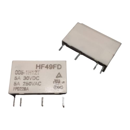 Relais HF49FD 9V subminiature de puissance pour circuit imprimé