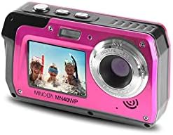 Minolta 48 MP Dual Screen Waterproof Digital Camera MN40WP