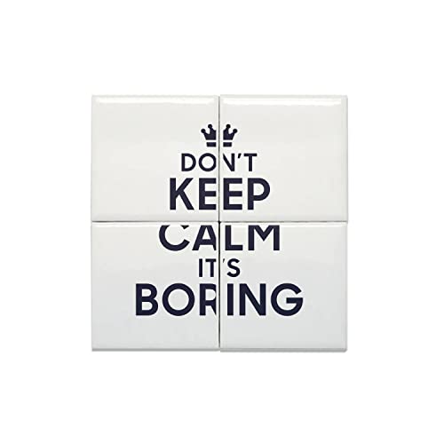 Carreaux Céramique Décoratif Cadeau Original Humour Anglais Idée Déco Maison