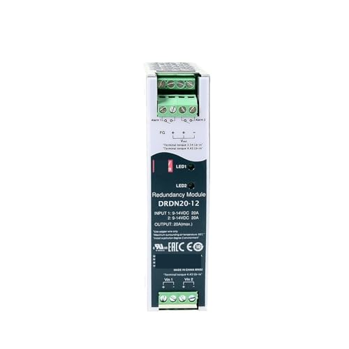 1pcs DRDN20 Series DC12V 24V 48V 30A Redundancy Module DIN Rail Power Supply for Redundant of 24V(DRDN20-48V)
