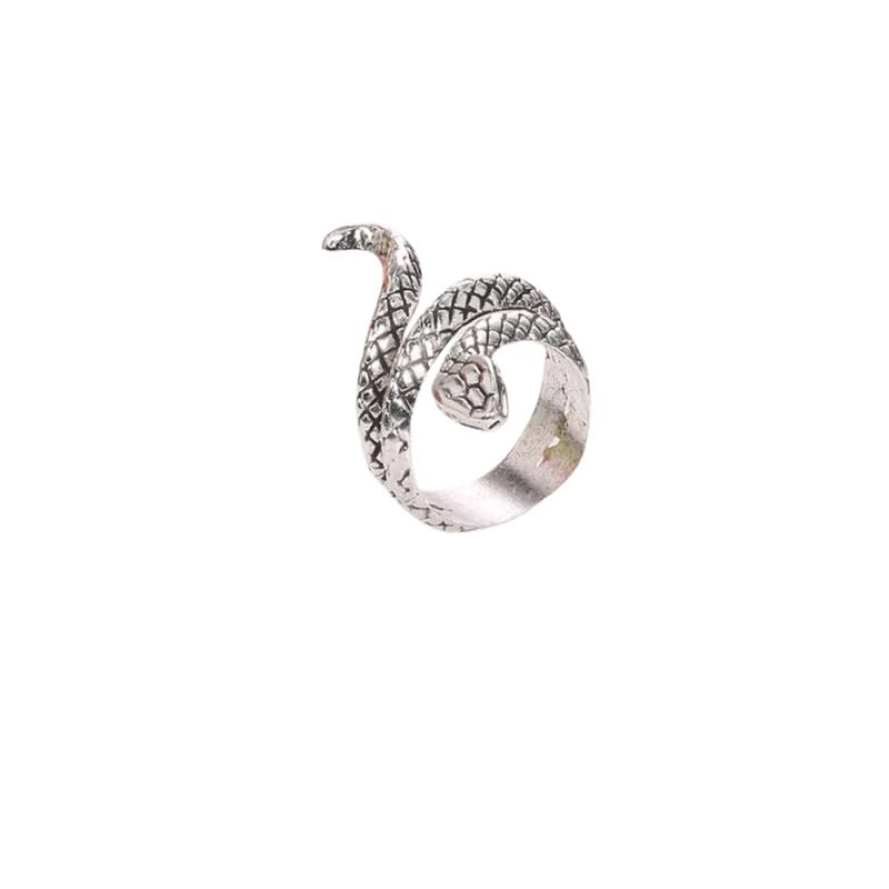 Snake Eye King Snake Ring for Men Women Aggressive Hand Alloy Ring-image-41