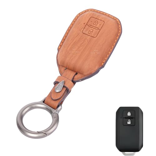Image of Auto Thrill Premium Key Cover for Baleno, Grand Vitara, XL6, Swift, Brezza, Celerio, Ignis, Ertiga, Dzire, Fronx, Rumion, Glanza, Hyryder - 2 Button Smart Key