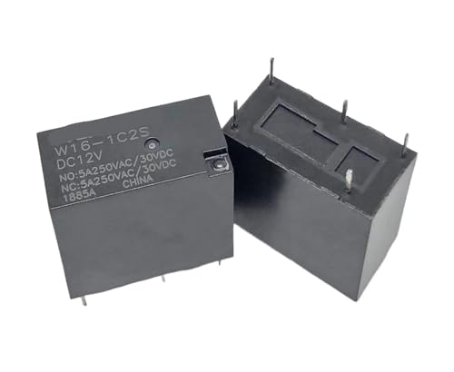 Relais 33F-1C-5A avec commutation stable DC 12V et 24V W16-1C2S-G