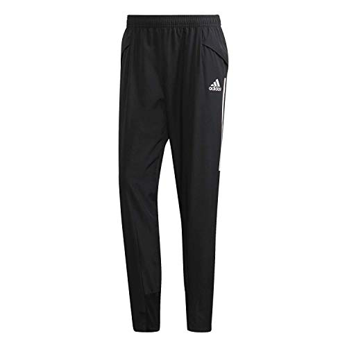 adidas Mens Pants (1/1) Con20 Pre PNT, Black/White, EA2491, S EU