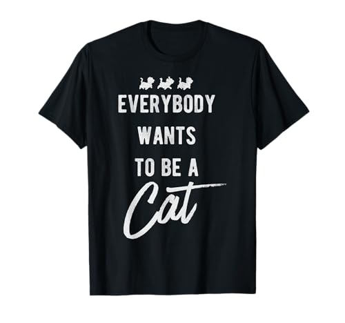 Disney Aristocats Group Shot Kitten Silhouette Be A Cat T-Shirt