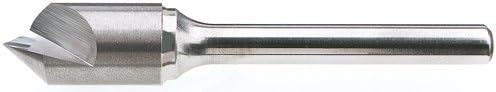 Countersinks, Single (1) Flute, Individual Sizes - Solid Carbide 3/8" Dia. 1/4" Shank 90 Deg.