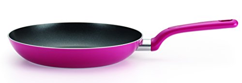 T-fal C72907 Excite Nonstick Thermo-Spot Dishwasher Safe Oven Safe PFOA Free Fry Pan Cookware, 11.5-Inch, Pink