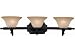 Hardware House H12-8049 Dover 3-Light Bath or Wall Fixture, Oil Rubbed Bronze