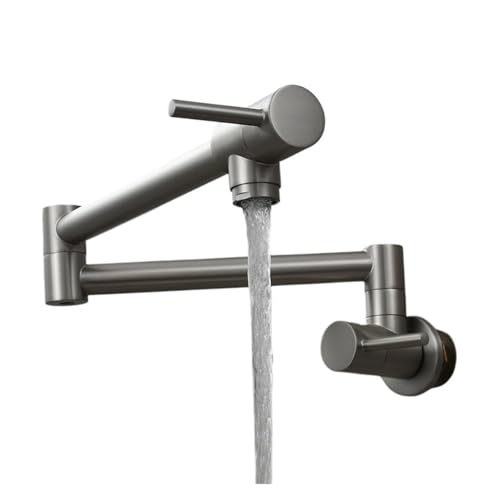 Robinet de cuisine mural pliable mitigeur évier rotatif 360