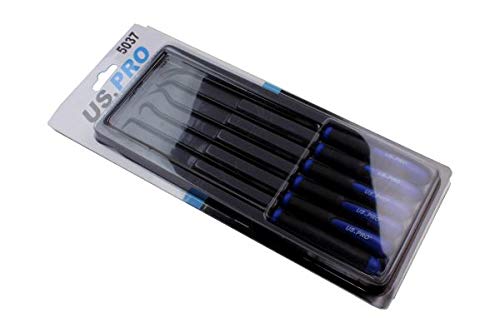 US PRO 6pc Long Reach Pick And Hook Set For O Rings Hoses Clips Seals B5037