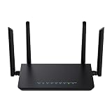 RATRIG LTE CPE 4G WiFi Router 300M CAT4 32 WiFi Router RJ45 WAN LAN Wireless Modem 4G Tarjeta SIM WiFi Router-EU Plug Negro