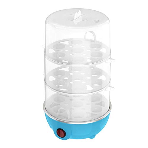 Electric Egg Cooker, Multifunctional Ttriple-Layer Electric Eggs Boiler Cooker Steamer Chinese Plug 220V, Egg Steamer, Egg Cooker