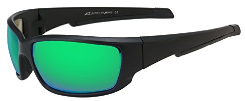 Hornz HZ Series Superfit - Premium Polarized Sunglasses Sunglasses for Men – Full Frame Strong Arms4