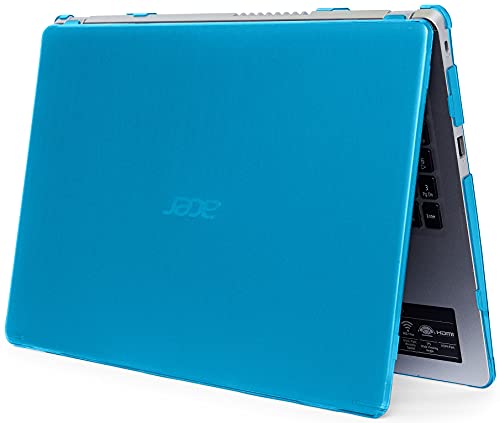 Black Friday 🔥 mCover Hard Shell Case for 15.6" Acer Aspire 5 A515-43 Series (with AMD CPU) Windows Laptop – A515-AMD Aqua