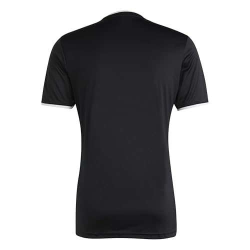 adidas Herren Entrada26 Jersey Shirt, Black/White, L – Ansicht 4
