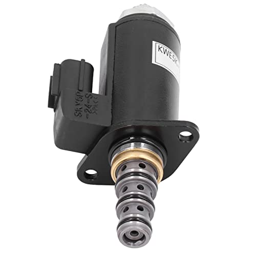 YN35V00021F1, Válvula de controle de bomba hidráulica estável e confiável Válvula de solenóide elétr