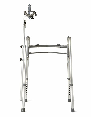 Medline Walker Platform Attachment, Fits 2-Button Walker #TOP6