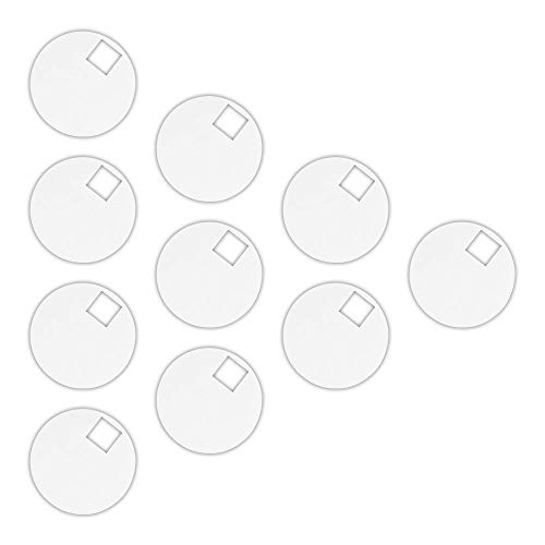 Hekatron Klebepad Genius für Rauchmelder - 10er Pack