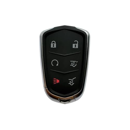 Boîtier clé Cadillac robuste et étanche avec 6 boutons haute sensibilité