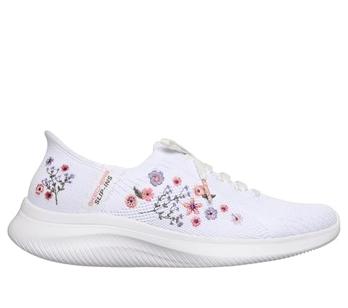 Skechers Slip ins: Ultra Flex 4.0 Sweet Petals Chaussures Moyen Width en Vegan Lavable en machine - vue 10