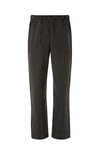 JOBLINE Pantalone da Lavoro Unisex gessato con