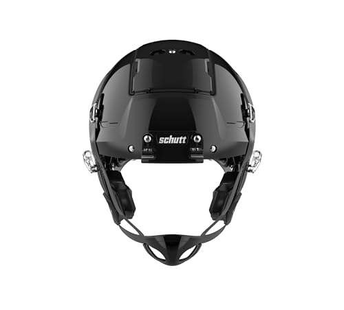 Schutt Capacete de futebol juvenil Sports F7 LX1 (máscara não incluída), preto, médio