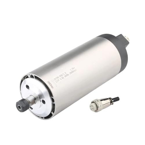 Spindle 80-24Z/1.5KW Air Cooled Spindle ER11 Milling Spindle Motor 220v/380v 80mm Spindle For CNC Router Woodworking Carving Tools(1.5kw 380V ER11)