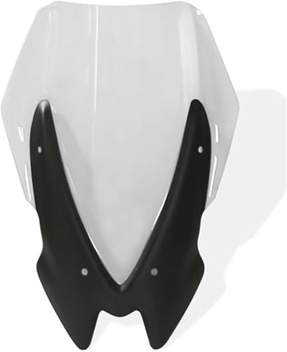 Déflecteur de pare-brise moto contre la fatigue pour Z900 bulle blanche