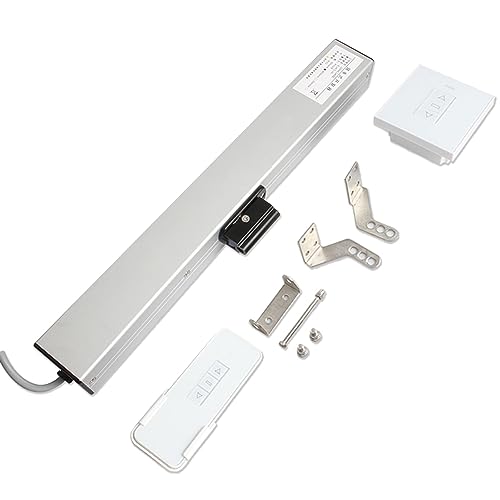 Abridor de Ventana Eléctrico, Actuador Motor de Cadena para Ventanas, Max 400N, Carrera 300-1000mm, Grado de protección IP32, Abridor y Cerrador de Ventana Inteligente (Color : 24V Motor+Remote+Switc