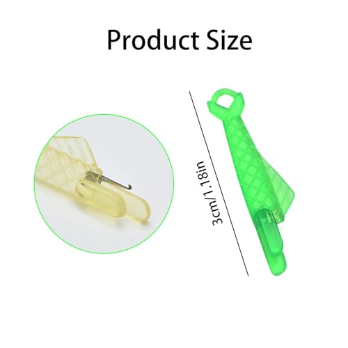 Fish Mouth Sewing Needle Threader - Quick & Easy Loop Tool (10)