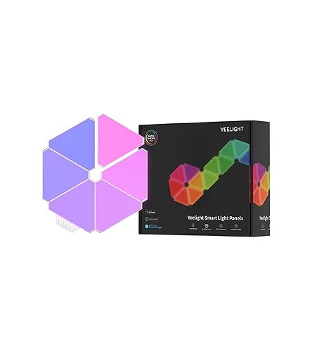 Panneaux LED Intelligents Yeelight pour Éclairage Créatif - Geekodrome: Boutique d'accessoires geek Yeelight Smart LED Light Panels