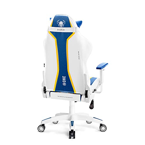 Diablo-X-One-20-Silla-Gaming-Gamer-Oficina-Sillon-de-Ordenador-Reposabrazos-Ajustables-CuelloCojin-Lumbar-Diseno-Ergonomico-Aqua-Blue-Normal