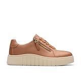 Clarks Mykah Joy - Zapatos para Mujer, Piel bronceada, Talla 3.5, marrón (Tan Leather), 36 EU