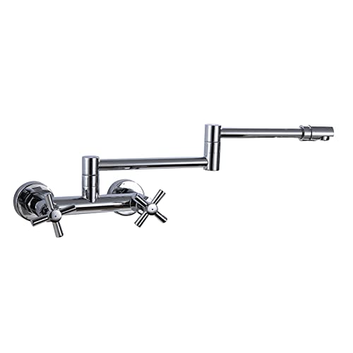 Robinet pliant pour évier de cuisine mitigeur double levier LWX